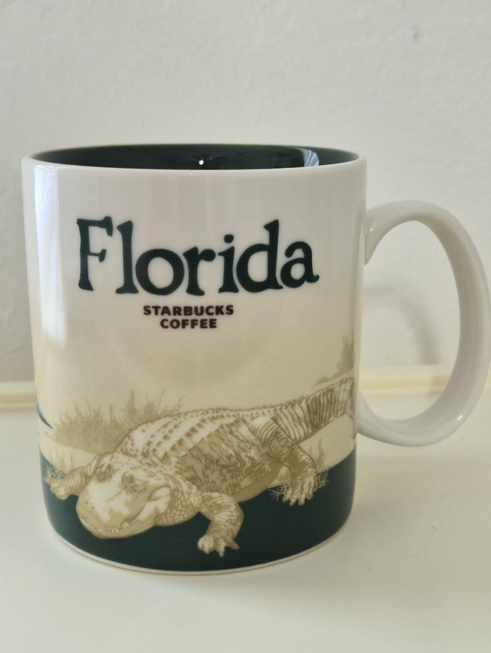Starbucks Florida Global Icon Series Mug Alligator